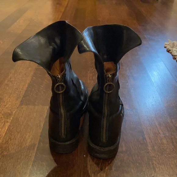 Fiorentini + Baker black leather boots - Picture 3 of 5
